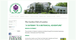 Desktop Screenshot of gardencluboflondon.ca