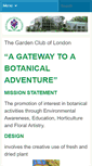 Mobile Screenshot of gardencluboflondon.ca